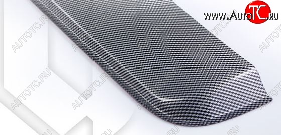 2 299 р. Универсальный дефлектор люка CA-Plastiс (840 мм)   (Шелкография карбон-серебро)  с доставкой в г. Майкоп