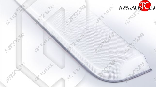 2 159 р. Универсальный дефлектор люка CA-Plastiс (880 мм)   (Шелкография белая)  с доставкой в г. Майкоп