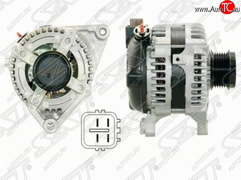 14 949 р. Генератор (2ARFE) SAT Toyota RAV4 XA30 5 дв. 1-ый рестайлинг (2008-2010)  с доставкой в г. Майкоп