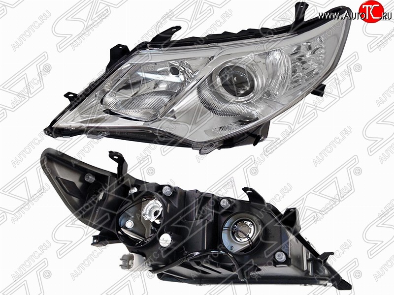 40 699 р. Левая фара (с электрокорректором) (USA TYPE) SAT Toyota Camry XV50 дорестайлинг (2011-2014)  с доставкой в г. Майкоп