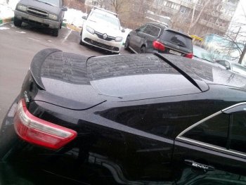 3 399 р. Козырек на заднее стекло АВТОКРАТ  Toyota Camry  XV40 (2006-2011) дорестайлинг, рестайлинг (Неокрашенный)  с доставкой в г. Майкоп. Увеличить фотографию 2