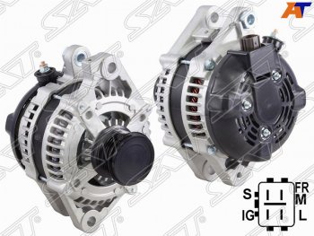 Генератор SAT (12V, 100A, 3,0/3,5/2GRFE/4GR-FSE) Lexus GX460 J150 дорестайлинг (2009-2013)