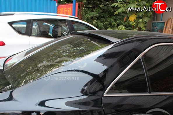 3 689 р. Козырёк на заднее стекло M-VRS Toyota Camry XV55 2-ой рестайлинг (2017-2018) (Неокрашенный)  с доставкой в г. Майкоп