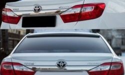 2 999 р. Козырёк на заднее стекло CT Toyota Camry XV50 дорестайлинг (2011-2014) (Неокрашенный)  с доставкой в г. Майкоп. Увеличить фотографию 2