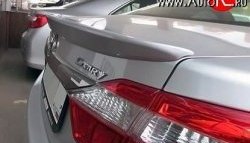 5 499 р. Лип спойлер Modellista Toyota Camry XV55 1-ый рестайлинг (2014-2017) (Неокрашенный)  с доставкой в г. Майкоп. Увеличить фотографию 3