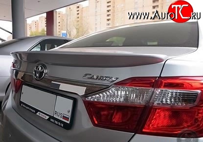 5 499 р. Лип спойлер Modellista Toyota Camry XV55 1-ый рестайлинг (2014-2017) (Неокрашенный)  с доставкой в г. Майкоп