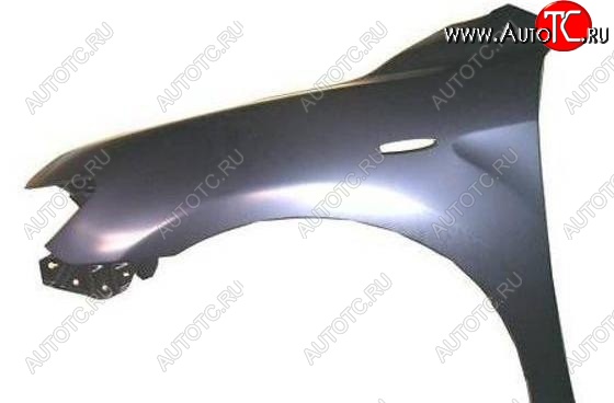 2 399 р. Крыло переднее SPARD (с отв. под повторитель, левое) Toyota Camry XV40 рестайлинг (2009-2011) (Неокрашенное)  с доставкой в г. Майкоп