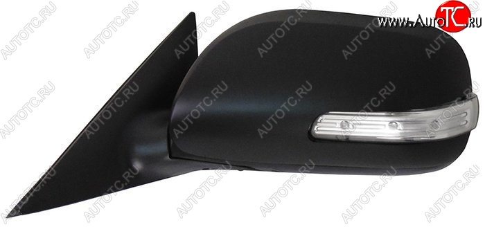 1 369 р. Боковое левое зеркало заднего вида (поворотник) SAT Toyota Camry XV40 рестайлинг (2009-2011) (Неокрашенное)  с доставкой в г. Майкоп
