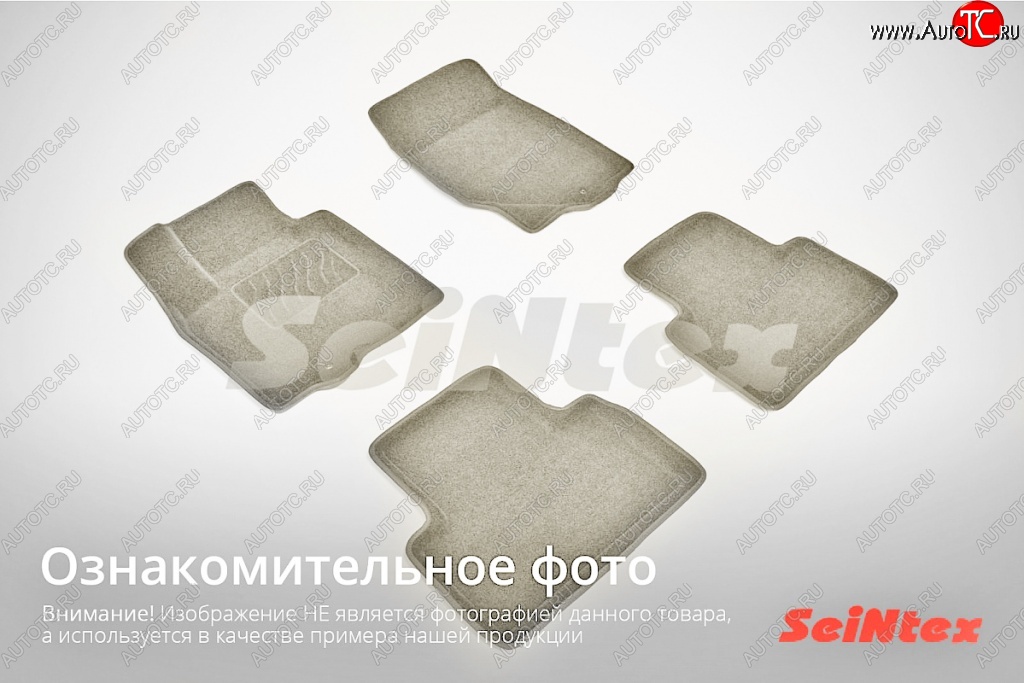 7 649 р. Износостойкие коврики в салон SeiNtex Premium 3D (ворсовые)  Toyota Camry  XV40 (2009-2011) рестайлинг  с доставкой в г. Майкоп