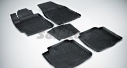 Износостойкие коврики в салон с высоким бортом SeiNtex Premium 4 шт. (резина) Toyota Camry  XV40 (2009-2011) рестайлинг