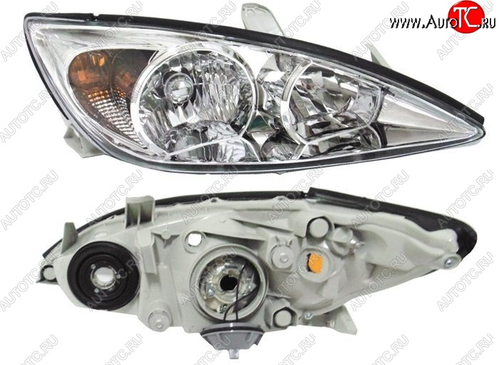 5 799 р. Правая фара SAT (длинное ухо) Toyota Camry XV30 дорестайлинг (2001-2004)  с доставкой в г. Майкоп