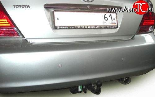 9 299 р. Фаркоп Лидер Плюс Toyota Camry XV30 дорестайлинг (2001-2004) (Без электропакета)  с доставкой в г. Майкоп