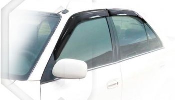 Дефлектора окон CA-Plastic Toyota Carina Е210 седан дорестайлинг (1996-1998)