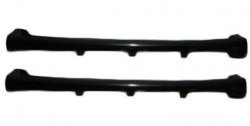 7 399 р. Пороги накладки CT Toyota Corolla E150 седан рестайлинг (2009-2013) (Неокрашенные)  с доставкой в г. Майкоп. Увеличить фотографию 3