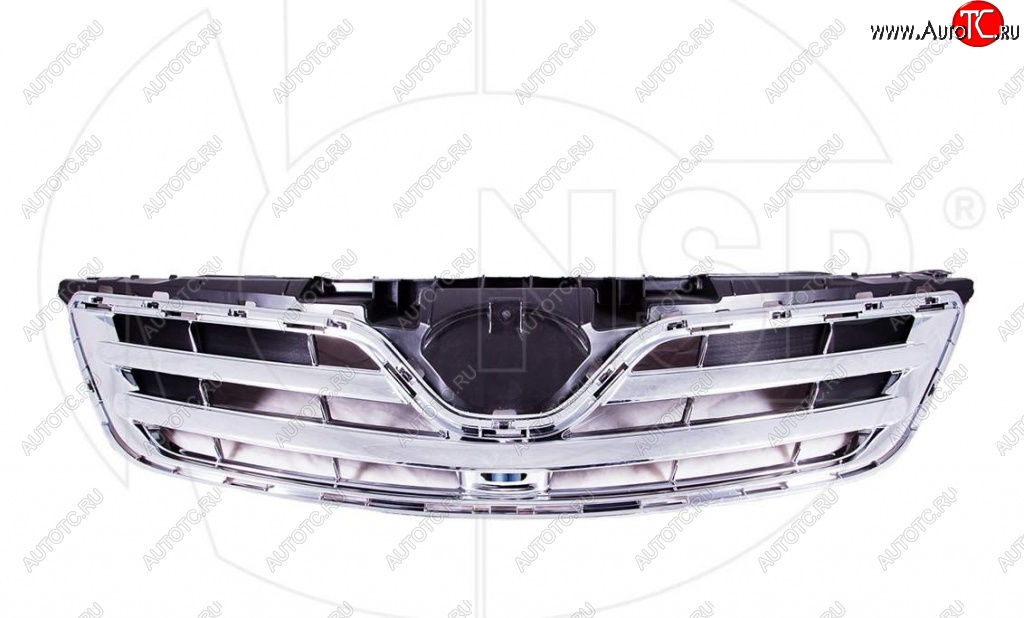 4 199 р. Решетка радиатора NSP. Toyota Corolla E150 седан рестайлинг (2009-2013) (Неокрашенная)  с доставкой в г. Майкоп