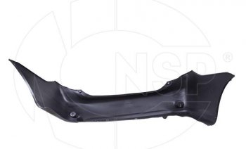 6 849 р. Бампер задний NSP Toyota Corolla E150 седан дорестайлинг (2006-2010) (Неокрашенный)  с доставкой в г. Майкоп. Увеличить фотографию 3
