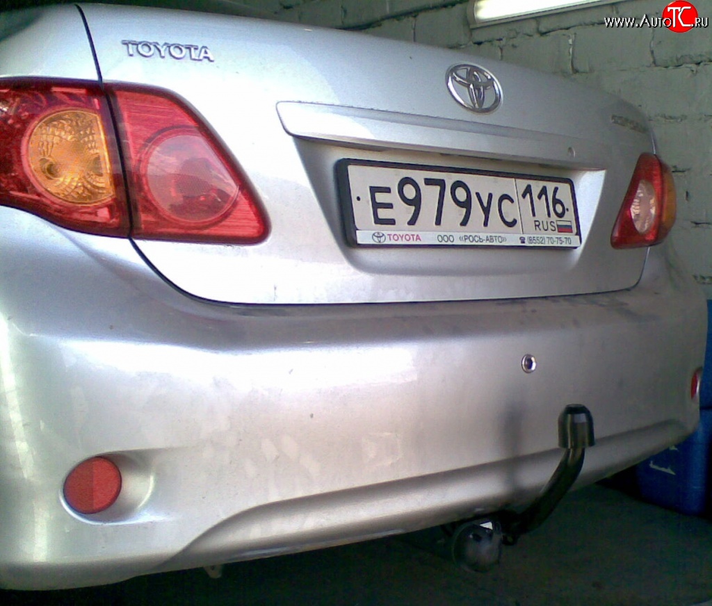 10 349 р. Фаркоп NovLine Toyota Corolla E150 седан дорестайлинг (2006-2010)  с доставкой в г. Майкоп