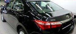 7 899 р. Козырёк на заднее стекло Sport  Toyota Corolla  E180 (2013-2019) дорестайлинг, рестайлинг (Неокрашенный)  с доставкой в г. Майкоп. Увеличить фотографию 2