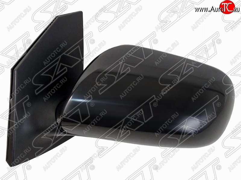 5 749 р. Левое боковое зеркало заднего вида (складное/5 конт.) SAT Toyota Corolla Axio (E140) седан дорестайлинг (2006-2008) (Неокрашенное)  с доставкой в г. Майкоп