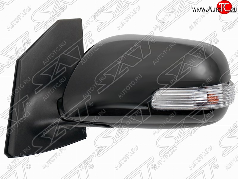 8 899 р. Левое боковое зеркало заднего вида SAT (9 контактов) Toyota Corolla Axio (E140) седан дорестайлинг (2006-2008) (Неокрашенное)  с доставкой в г. Майкоп