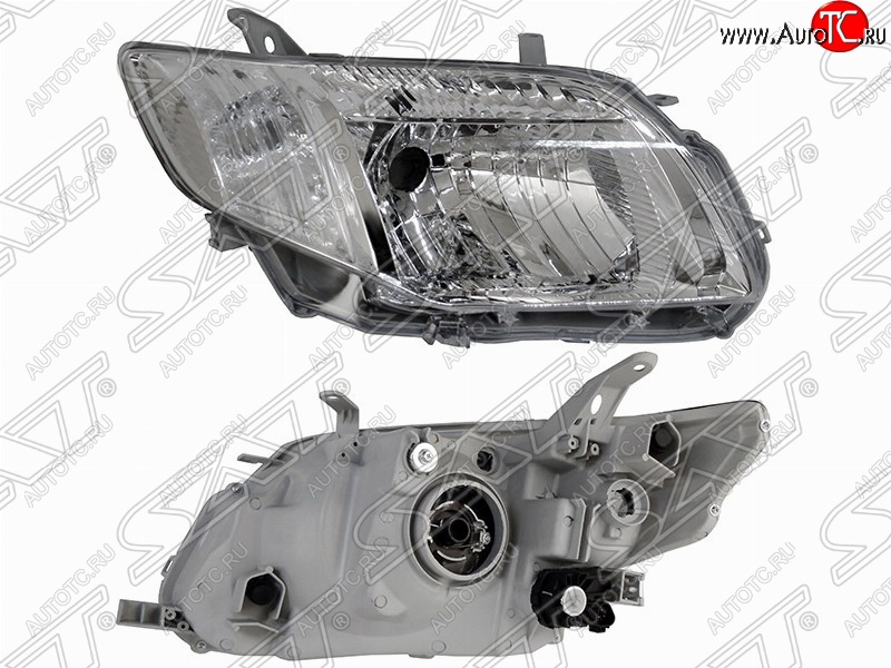 4 599 р. Правая фара SAT Toyota Corolla Axio (E140) седан дорестайлинг (2006-2008)  с доставкой в г. Майкоп