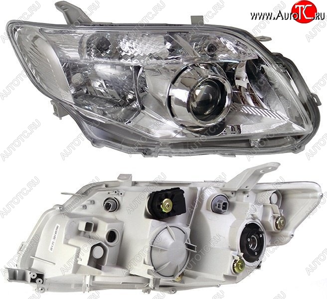 7 599 р. Правая фара SAT (под ксенон) Toyota Corolla Axio (E140) седан дорестайлинг (2006-2008)  с доставкой в г. Майкоп