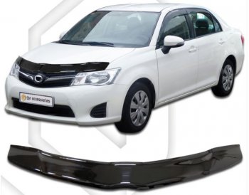 Дефлектор капота CA-Plastiс Toyota Corolla Axio (E160) седан дорестайлинг (2012-2016)