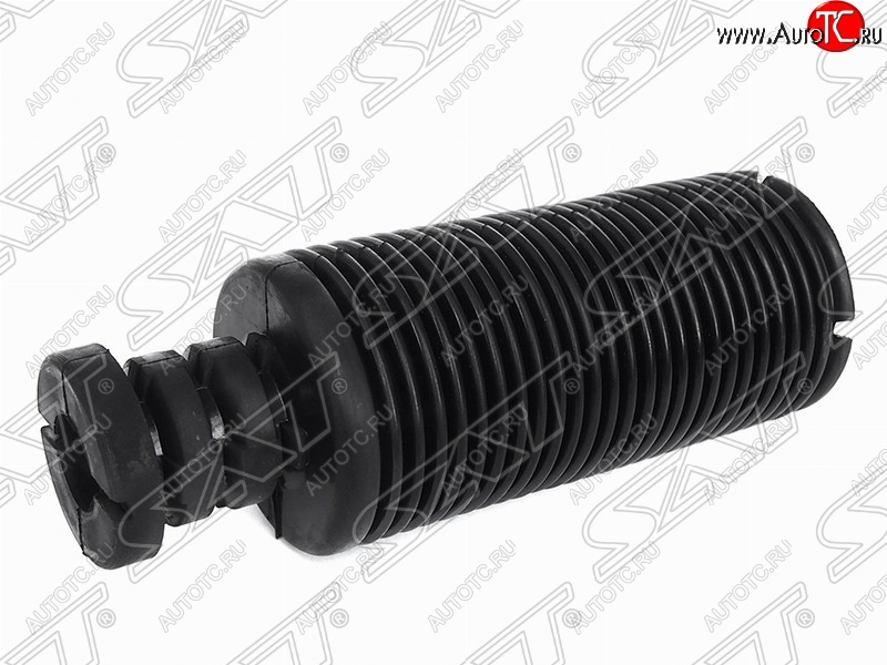 469 р. Пыльник заднего амортизатора SAT (21 x 65 x 206, с отбойником) Toyota Corolla Levin EA100 купе (1992-1997)  с доставкой в г. Майкоп