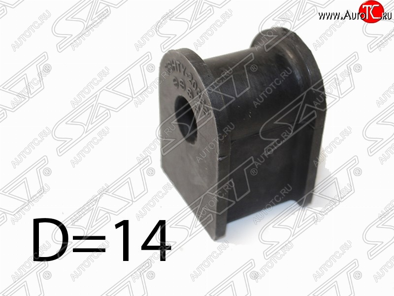 143 р. Резиновая втулка заднего стабилизатора (D=14) 4WD SAT Toyota Nadia XN10 дорестайлинг (1998-2001)  с доставкой в г. Майкоп