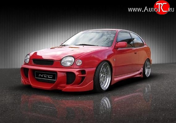 22 899 р. Передний бампер EVO Toyota Corolla E110 седан дорестайлинг (1997-2000)  с доставкой в г. Майкоп