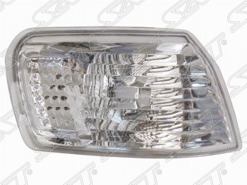 Правый указатель поворота (габарит) передний SAT (хрусталь) Toyota Corolla E110 седан дорестайлинг (1997-2000)