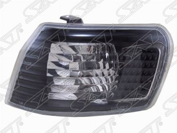 Левый указатель поворота передний SAT (черный хрусталь, 12-450) Toyota Corolla E110 седан дорестайлинг (1997-2000)