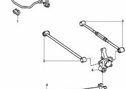 112 р. Полиуретановая втулка стабилизатора задней подвески Точка Опоры Toyota Corolla E110 седан дорестайлинг (1997-2000)  с доставкой в г. Майкоп. Увеличить фотографию 2