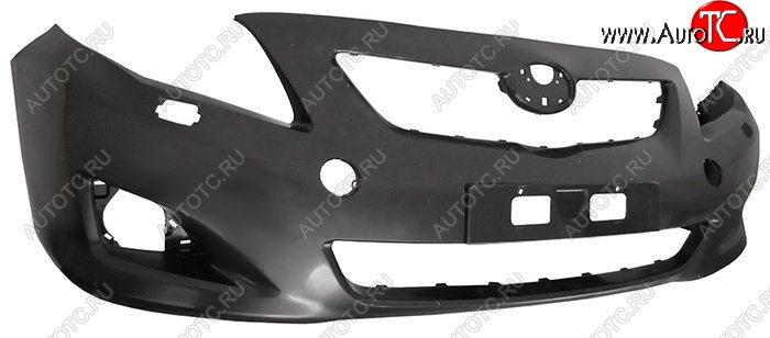 3 599 р. Передний бампер SAT Toyota Corolla E150 седан дорестайлинг (2006-2010) (Неокрашенный)  с доставкой в г. Майкоп