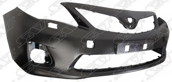 Бампер передний (под омыватели фар) SAT Toyota Corolla  E150 (2009-2013) седан рестайлинг