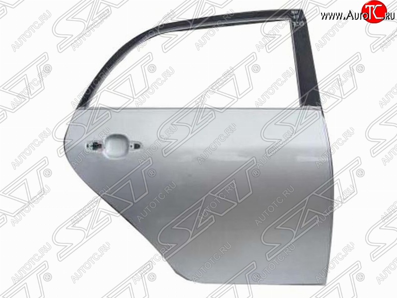 14 599 р. Правая дверь задняя SAT Toyota Corolla E150 седан дорестайлинг (2006-2010) (Неокрашенная)  с доставкой в г. Майкоп