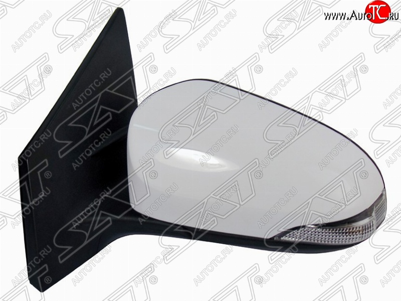 5 449 р. Левое боковое зеркало заднего вида SAT (обогрев, поворот, 7 контактов) Toyota Corolla E180 дорестайлинг (2013-2016) (Неокрашенное)  с доставкой в г. Майкоп