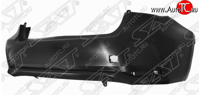 4 749 р. Задний бампер SAT Toyota Corolla E210 седан дорестайлинг (2018-2022) (Неокрашенный)  с доставкой в г. Майкоп