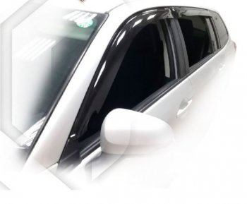 Дефлектора окон CA-Plastic Toyota Corolla Fielder E160 универсал дорестайлинг (2012-2015)