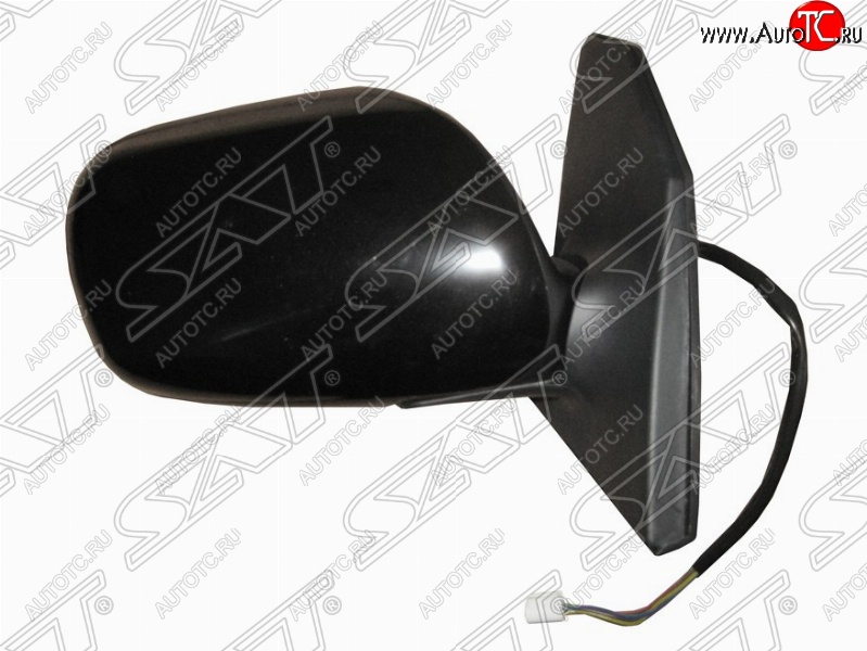 4 289 р. Правое боковое зеркало заднего вида SAT (обогрев, 5 контактов) Toyota Corolla E120 хэтчбек 5 дв. дорестайлинг (2000-2004) (Неокрашенное)  с доставкой в г. Майкоп