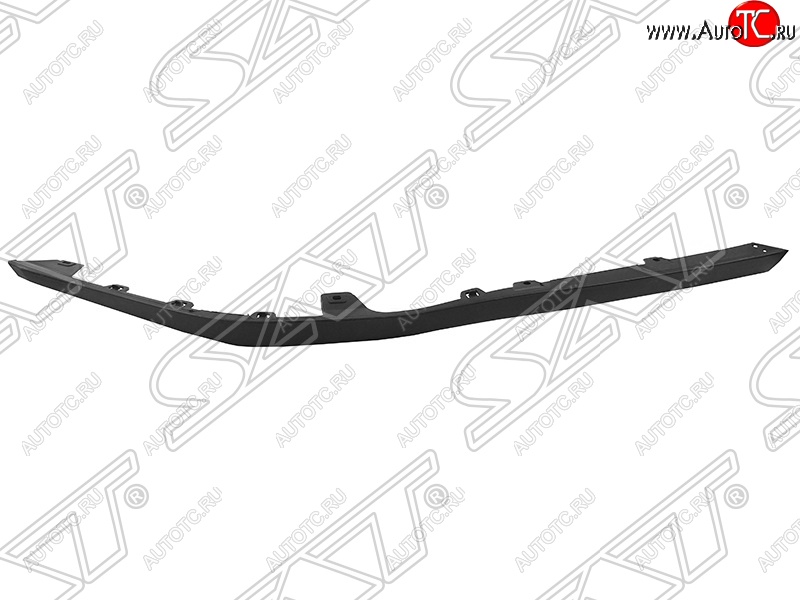 1 349 р. Клык переднего бампера (рестайлинг) SAT Toyota Corolla E120 хэтчбек 5 дв. дорестайлинг (2000-2004) (Неокрашенная)  с доставкой в г. Майкоп