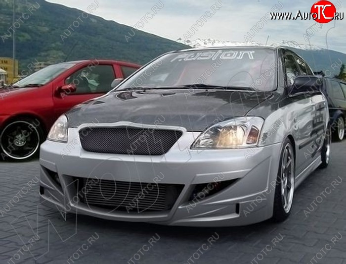 23 969 р. Передний бампер R1 Toyota Corolla E120 хэтчбек 5 дв. дорестайлинг (2000-2004)  с доставкой в г. Майкоп