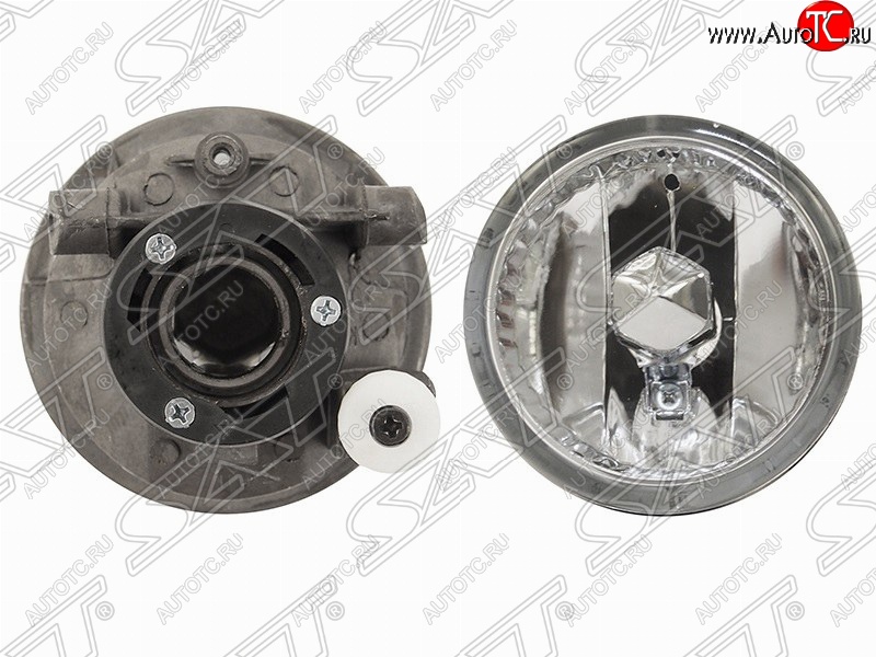 1 399 р. Правая противотуманная фара SAT Toyota Highlander XU20 рестайлинг (2003-2007)  с доставкой в г. Майкоп