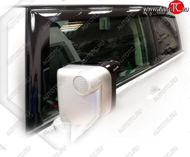 2 079 р. Дефлектора окон CA-Plastic Toyota FJ-Cruiser (2006-2018) (Classic полупрозрачный)  с доставкой в г. Майкоп