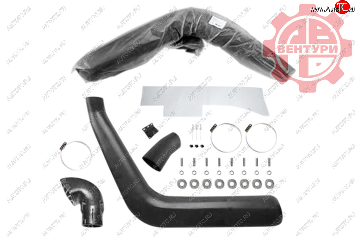 7 169 р. Шноркель Автовентури (4.0V6) Toyota FJ-Cruiser (2006-2018)  с доставкой в г. Майкоп
