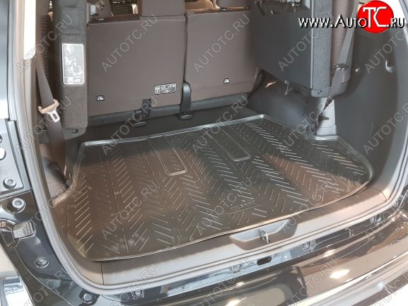 1 399 р. Коврик в багажник Aileron  Toyota Fortuner  AN160 (2015-2025) дорестайлинг, рестайлинг  с доставкой в г. Майкоп