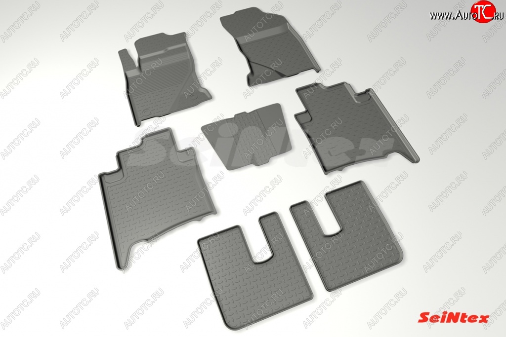 3 199 р. Износостойкие резиновые коврики в салон с высоким бортом Seintex Toyota Fortuner AN160 дорестайлинг (2015-2020) с доставкой в г. Майкоп Увеличить фотографию 1 3 199 р. Износостойкие резиновые коврики в салон с высоким бортом Seintex Toyota Fortuner AN160 дорестайлинг (2015-2020) с доставкой в г. Майкоп