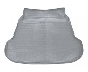 Коврик в багажник Norplast (сложенный 3 ряд) Toyota Fortuner  AN160 (2015-2025) дорестайлинг, рестайлинг (Серый)