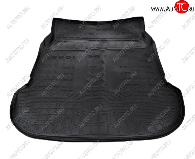2 599 р. Коврик в багажник Norplast (сложенный 3 ряд)  Toyota Fortuner  AN160 (2015-2025) дорестайлинг, рестайлинг (Черный)  с доставкой в г. Майкоп