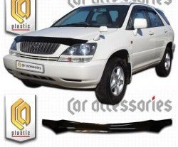 Дефлектор капота CA Plastic Toyota Harrier  XU10 (1997-2003) дорестайлинг, рестайлинг